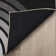Shanea Arch Black Mid-Century Modern Geometric Flat-Weave Rug