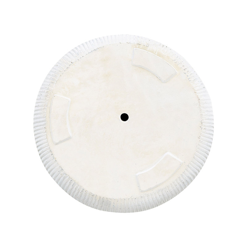 Alazne Pot Planter, White, 45cm H x 45cm W x 45cm D
