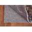 Tapis unique en laine noué à la main de style années 1950 de 4 pi 8 po x 6 pi 4 po Ishveer