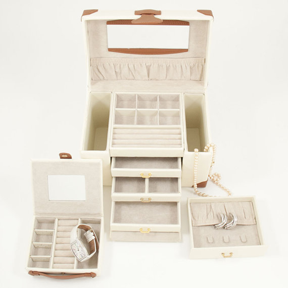 Leather Jewelry Box +