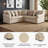 Ladymae 3-Piece Sectional