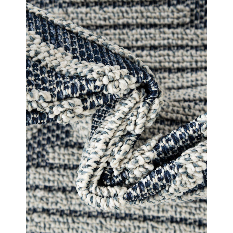 Tapis d'extérieur à treillis, Rond 7 pi 10 po