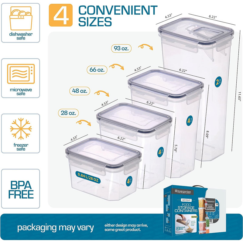 Contenant de rangement d'aliments