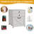 Farmhouse Mini Fridge Stand With Storage,heavy Duty Fridge Cart,mini Fridge Cabinet With Rolling Cabinet