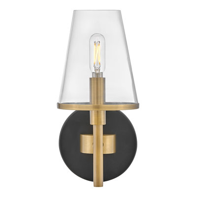 Applique murale pour meuble-lavabo 1 lumière deux tons Marten