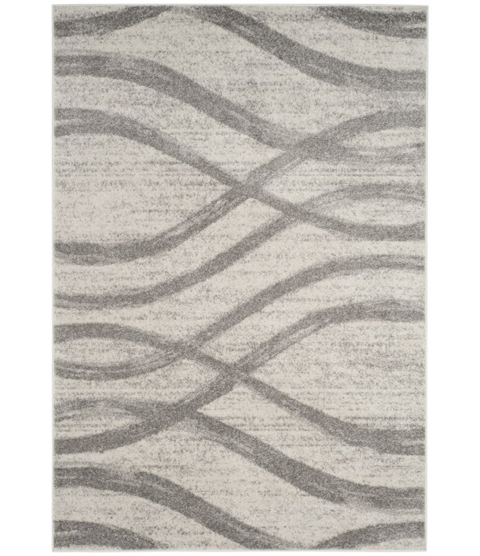 Shelva Performance Abstract Rug, Rectangle 3' x 5'