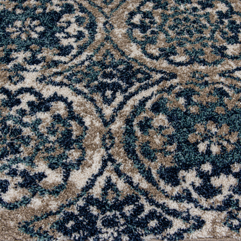 Sherman Floral Indoor Rug, Rectangle 5' x 7'3"