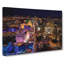 Aerial View of the Las Vegas Strip in Abstract - Wrapped Canvas-55306142
