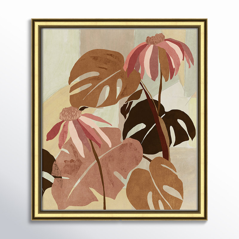 Peinture encadrée, Doré, L 14,25 po x H 16,25 po