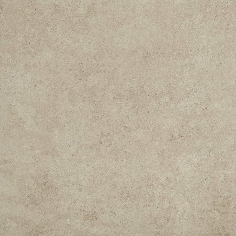 Haut Monde 24" x 24" Porcelain Concrete Look Wall & Floor Tile, Leisure Beige