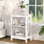 Lit double tapissier double avec 2 tables de chevet - Ensemble de chambre à coucher moderne-1450108354