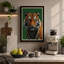 Tiger's Gaze Modern - Wrapped Canvas-210892026-210892028