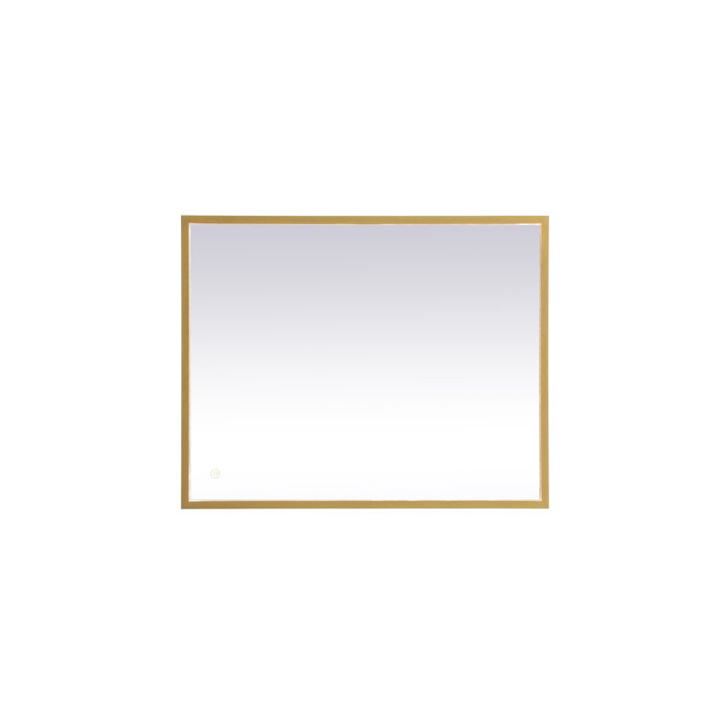 Miroir Piche, Laiton, 24 po x 30 po