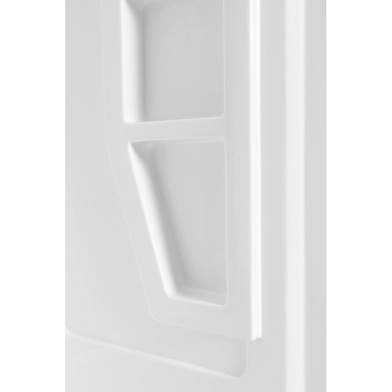Gradient 74" H x 36" D Two Panel Shower Wall