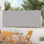 Auvent rétractable en polyester pour terrasse-49618343