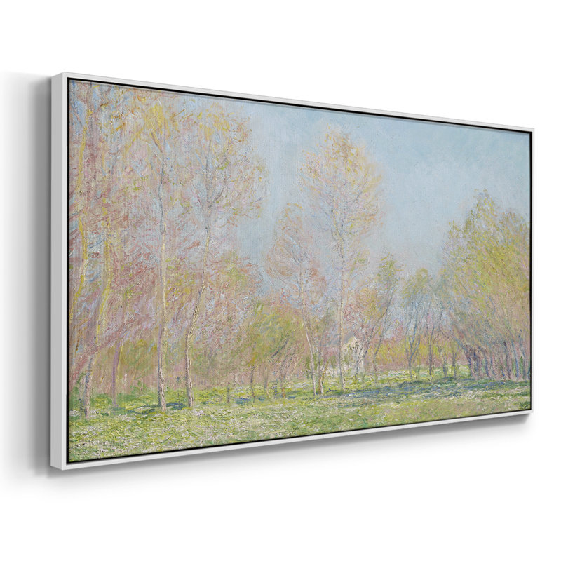 Série paysage - MLxxx - Toile tendue avec châssis encadré - Prêt à être accroché, H 17 po x l 33 po, Blanc