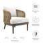 Fauteuil d'extérieur Modway Meadow-1943295104