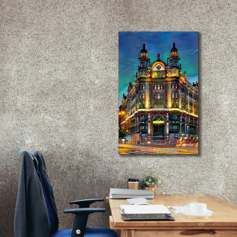 Reproduction d'art sur toile, H 40 po x l 26 po x P 1,5 po
