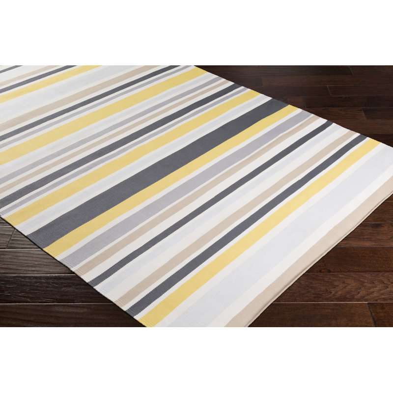 Arianah Striped Indoor / Outdoor Rug, Rectangle 5' x 7'6"