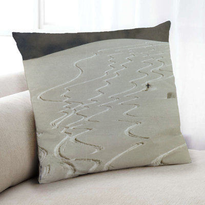 Sports Ski 2 Throw Pillow