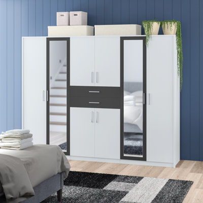 Agastya 8 Door Wardrobe