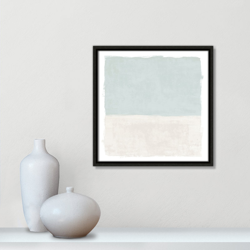 «Ocean Tides I» par Natalie Carpentieri, Espresso, H 13,5 po x l 13,5 po