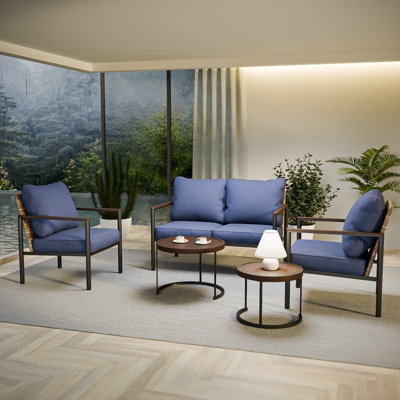 4 - Person Outdoor Seating Group with Coffe Table by EAGLE PEAK