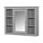 Wall Mounted Medicine Cabinet Mirror Fixed-294537395