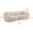 Tov Furniture Marion Two-Tone Textured Boucle Sectional
