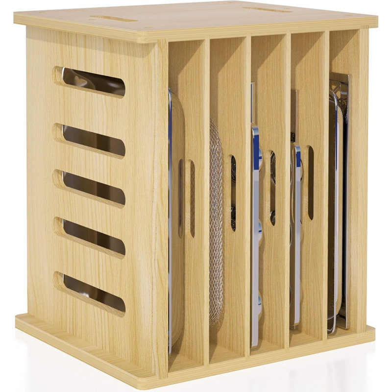 6 Tier Wooden Tray Dividers