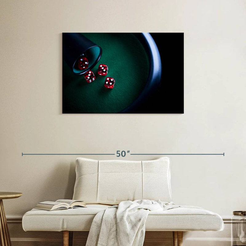 Senne Poker Dice, 24" H x 36" W