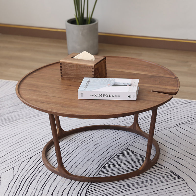 Table basse ronde moderne et simple