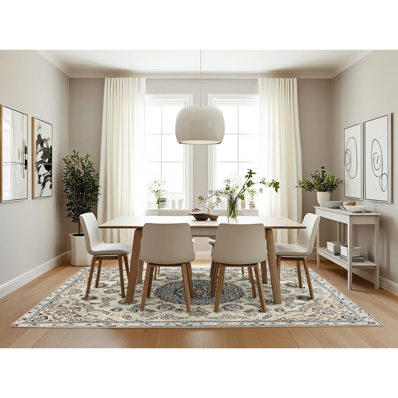 Guernon Oriental Indoor Rug, Rectangle 7' x 10'