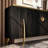 Simple Wooden Black Large Storage Sideboard