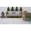 Tapis gris / blanc / noir à motif abstrait Willingboro-1154823272
