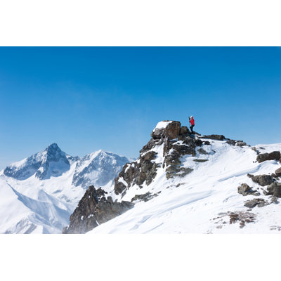 Reaching Mountain Peek by Ultramarinfoto - Print