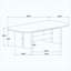 Table basse Coastal Beige