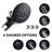 Classic High Pressure Single Handle 6-Spray Patterns Rain Shower Head With Handheld Shower (Valve Included)-122404527
