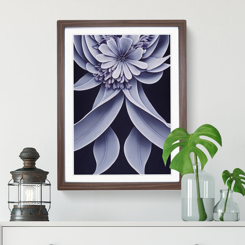 The Dignified Flower - Framed Print