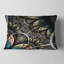 Abstract Symmetrical Fractal Flower Pillow-89151492-30422817