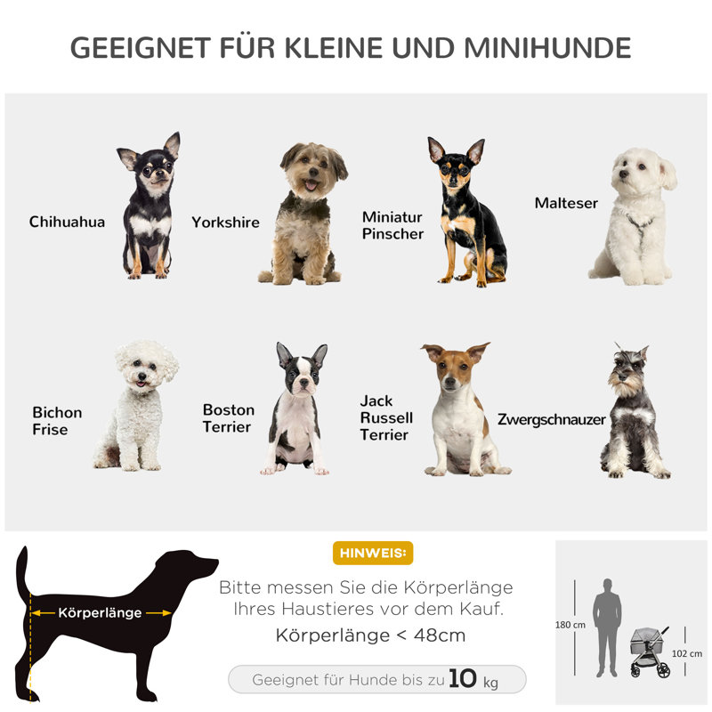 Foldable Pet Stroller