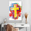 Croix multicolore Adella-108602304