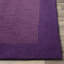 Tapis mauve foncé en laine tissé à la main Dolma-22223308