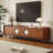 Modern Brown Solid Wood TV Stands