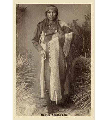 Nachez- Apache Chief Photographic Print