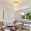 1-Light 30cm Crystal Mount Ceiling Light
