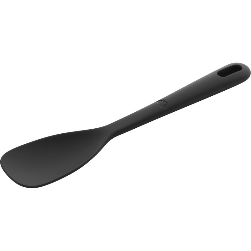Ballarini Rosso Silicone Serving Spoon, Black