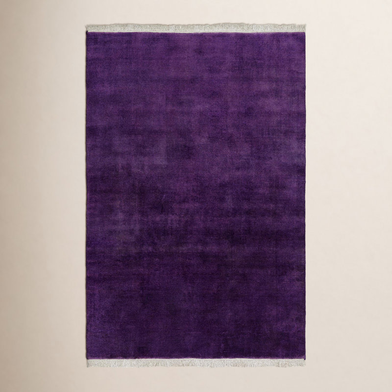 Clio Wool Area Rug, Rectangle 4' x 6'