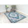 Tapis bleu sarcelle Ramsel