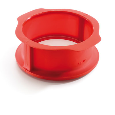 Lekue Springform Cake Mold With Ceramic Plate Ø 5.9 In (15 Cm) In Red